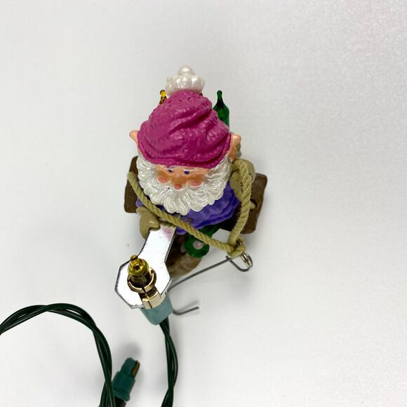 VTG Hallmark 1987 Keepsake Magic Ornament “North Pole Power And Light” Untested - Picture 8 of 13